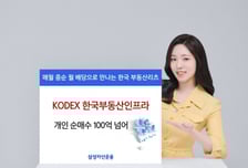 삼성운용, 한국부동산리츠인프라 개인 순매수 100억 넘어