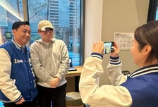 '험지' 분당에 뜬 '노무현의 남자' 이광재 "제가 진짜 일꾼"