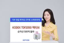 삼성운용, TDF2050액티브 순자산 500억 돌파