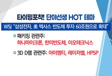 [매매의 기술] 삼성전자 첨단 패키징 투자 확대 수혜 '하나마이크론' VS AI 반도체용 '유리기판' 검사장비 부각 '기가비스'