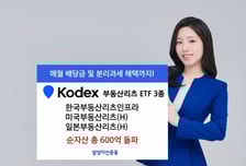 삼성운용, 한미일 분리과세 부동산 ETF 순자산 600억 돌파