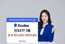 삼성운용, 인도 ETF 3종 개인 1000억 순매수