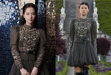 지수, 외신도 "디올 공주" 극찬…미출시 신상+땋은 머리 '황홀'