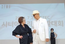 "팔순 워킹, 제대로 보여줄게요" 예비 시니어모델, 리허설 현장[르포]