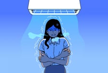 "에어컨 쐬다가 폐렴 걸려"…냉방병에 숨은 '이 균' [한 장으로 보는 건강]