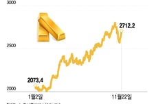 트럼프 당선에 비트코인처럼 뛰는 금…"내년 3000달러 찍는다"