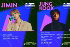 '2024 BBMAs' BTS 정국·스키즈만 'K팝' 뗀 부문 이름 올려