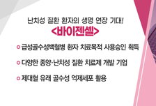 [매매의 기술] 난치성 질환 환자의 생명 연장 기대 '바이젠셀' VS 글로벌 화장품 ODM 기업으로 저가매력 확대 '코스맥스'