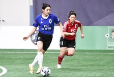 '골때녀' 국대패밀리, 황희정 짜릿한 역전골...불나비에 역전승