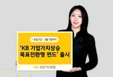 KB운용, KB기업가치상승 40 목표전환형 펀드 출시