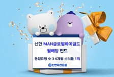 신한 MAN글로벌하이일드월배당펀드 동일유형 수익률 1위