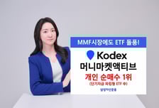"시장 변동성 피하자"…KODEX 머니마켓액티브 ETF, 1.8조 몰려