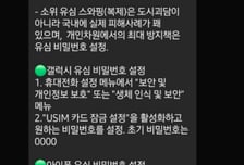 "유심 비번 설정하래" 따라 했다가…"휴대폰 잠겼다" 민원 급증