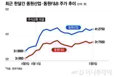 동원F&amp;B 편입 무산될라...주매청 가액 높인 동원산업