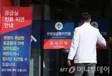 "경증은 다른 병원 가세요" 상급병원 응급실 환자 1년 만에 41%↓