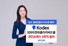 삼성운용, KODEX 200타겟위클리커버드콜 누적 개인순매수 3000억 돌파