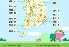 걸으면서 도장 찍고, 건강 인식 교육까지…전국 곳곳서 '건강 캠페인'