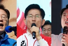 이재명 45%·김문수 36%·이준석 10%...1·2위 격차 1주새 22%p→9%p