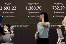 美 증시 하락에도…기관·외국인 매수세에 상승 출발한 코스피