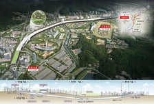 태영건설, '과천 우면산간 도시고속화도로 지하화' 실시설계적격자 선정
