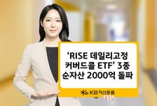 RISE 데일리고정커버드콜 ETF 시리즈 순자산 2000억 돌파