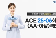 ACE 25-06 회사채(AA-이상)액티브 ETF, 27일 존속기한 만료