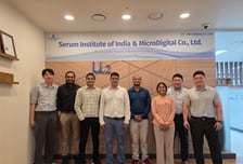 마이크로디지탈, 세계 최대 백신기업 SII와 공급 확대 위한 현장 실사