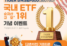 TIGER 미국S&P500, ETF 순자산 1위 등극…개인 순매수↑