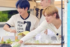'전국반짝투어' 애호박·사과 파는 TXT와 엔시티 드림