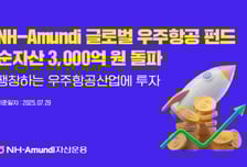 수익률 162.67% NH-아문디 우주항공 펀드 순자산 3000억 돌파
