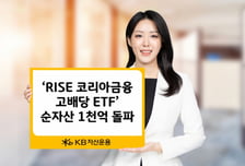 KB운용, 코리아금융고배당 ETF 순자산 1000억 돌파
