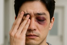 공놀이 즐기다 눈에 '쾅'…천천히 시력 잃어간다