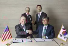 정기선 수석부회장, '테라파워' 빌 게이츠 만나 SMR 협력 논의