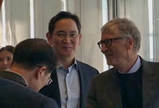 이재용·빌 게이츠, 오찬 회동…글로벌 CSR 협력 논의