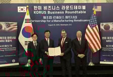 삼성중공업 '마스가' 출항…미 군함 유지·보수 파트너십