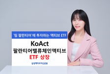 삼성액티브운용, 팔란티어밸류체인 액티브 ETF 상장