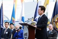 [속보]이재명 대통령 "필라델피아 앞바다 가른 함정들, 한국전쟁 고통받던 국민 구해"