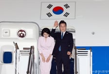 이재명 대통령, 美日 순방 마치고 귀국길…한미일 협력 강화 성과