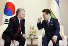 이재명 대통령, 우즈벡 대통령과 정상회담…'유엔총회' 기간 다자외교 개시