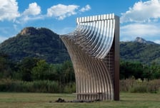 "도심에서 대청마루 빗소리를"…현대차그룹, 서울도시건축비엔날레서 조형물 전시