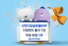'신한디딤글로벌EMP' 출시 이후 351억 몰려…자금유입 1위