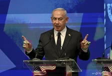 "하마스 끝까지 추적"…네타냐후 유엔 연설에 대표단 100여명 퇴장
