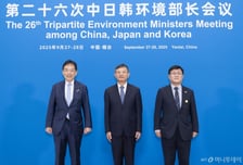 한중일 환경장관 "대기질 개선→기후대응까지 협력 강화"