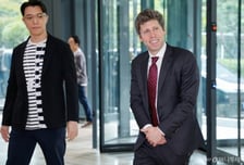 최태원 SK 회장과 만난 샘 올트먼 오픈AI CEO "원더풀"