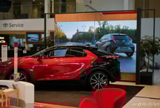 자동차 전시관부터 칠판까지…삼성·LG '사이니지' 시장 정조준