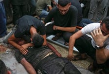 이스라엘군, 가자지구 공격 감행…최소 57명 사망