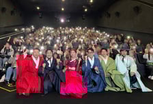 '보스', 개봉 첫주말 극장가 접수! 한복 무대 인사 현장 공개