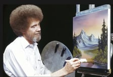 '지원금' 끊은 트럼프 때문?…"참 쉽죠" 밥아저씨 그림, 경매 나온다