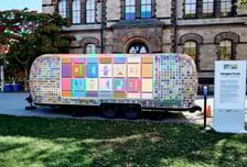 가나다라 멋에 흠뻑…삼성 갤럭시 타고 미국 달린 '한글트럭'