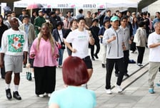 연휴 끝 '확찐살 빼기' 참석한 오세훈 "가장 건강한 도시 만들 것"
